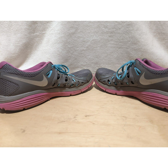Nike Women’s Dial Fusion Run‎ 2 Running Shoes Sz. 11 GRAY PINK 599564-002 - Picture 5 of 9